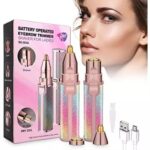 2 In 1 Hair Remover Chargeable , Multi Attractive Color With USB Charging Cable And Cleaning Brush