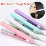Mini Portable Hair Straightner / air smooth, silky, frizz-free and healthy. (random color)