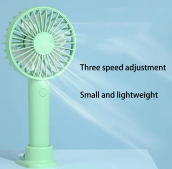 Mini fan Portable fan Desk Fan High Velocity Electric Fan USB Rechargeable Student Fan Design Mini Fan Portable Hand Held Fan For Office
