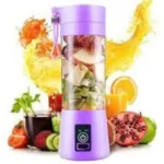 USB Rechargeable Juicer Blender 6 Blades Electric Blender Mini Portable Personal Size Juicer Cup USB Rechargeable Mixer 380ml